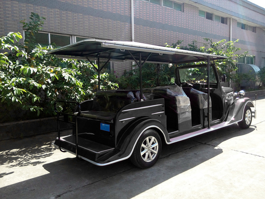 Classic Open Top Sightseeing Bus 11 Seater Electric Classic Car with Maintenance Free Battery